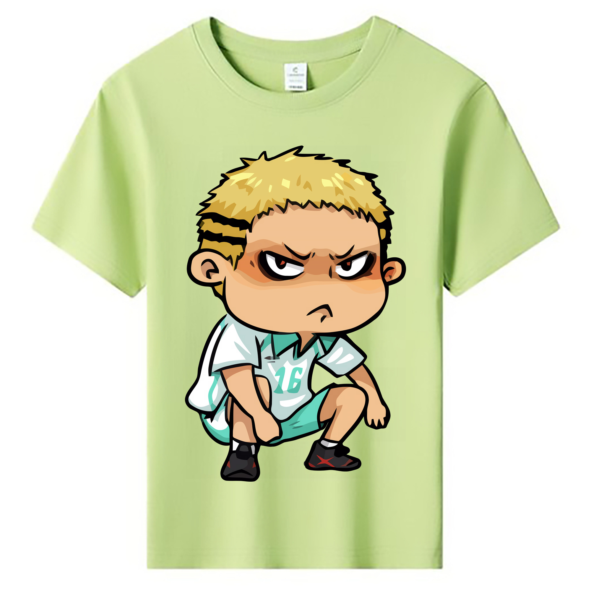 （画像用） ハイキュー!! Haikyu!! 綿100％キッズTシャツ（フロントプリント）